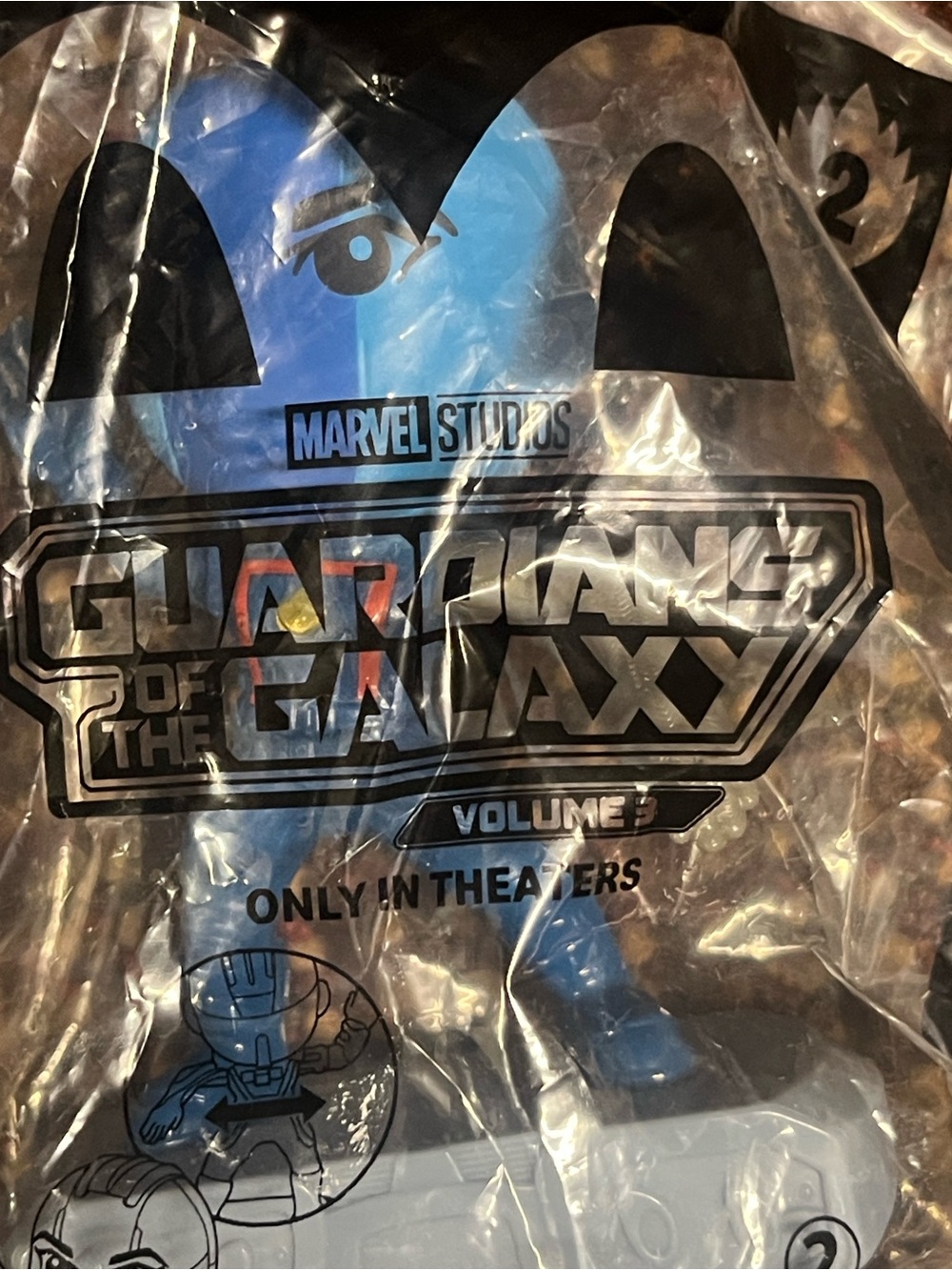 McDonalds Happy Meal Toy 2023 Guardians Of The Galaxy Vol.3 NEBULA #2 NEW!